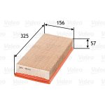 Vzduchový filtr VALEO 585000 – Hledejceny.cz