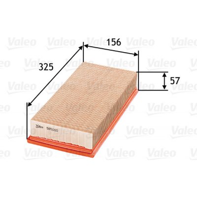 Vzduchový filtr VALEO 585000 – Hledejceny.cz