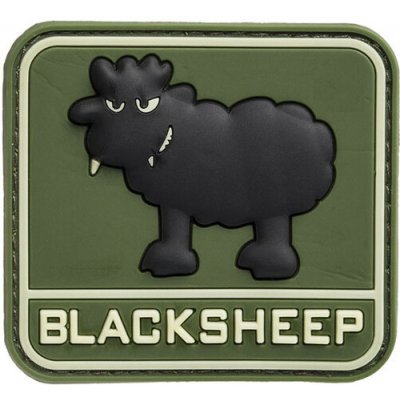 WARAGOD 3D Nášivka BLACKSHEEP forest 6x5,5 cm – Zboží Dáma