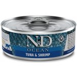 N&D Cat Ocean Adult Tuna & Sardine & Shrimps 70 g – Sleviste.cz
