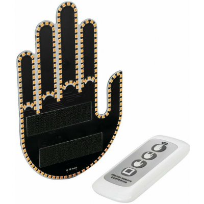 Lampa LED ukazatel ručních gest LED HAND GESTURES, 203 LED, 3 gesta, dálkové ovládání | Zboží Auto