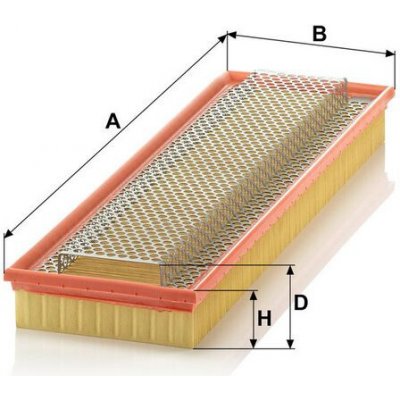 MANN-FILTER Vzduchový filtr MANN C60230 (MF C60230) – Hledejceny.cz