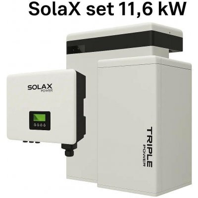 Solax Set X3 Hybrid G4 10.0 D Baterie T58 V2 11,6 kWh – Zbozi.Blesk.cz