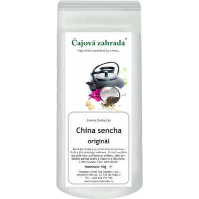 Čajová zahrada China Sencha zelený čaj 1 kg – Zbozi.Blesk.cz