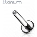 Šperky4U náhradní labreta titan vnitřní závit TIT1064-1206 – Zboží Dáma