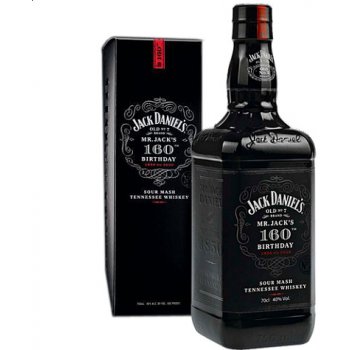 Jack Daniel's Mr. Jacks 160 th Birthday 40% 0,75 l (holá láhev) od 4 440 Kč  - Heureka.cz