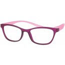 Centrostyle Čtecí brýle se slunečním klipem Fialová/růžová