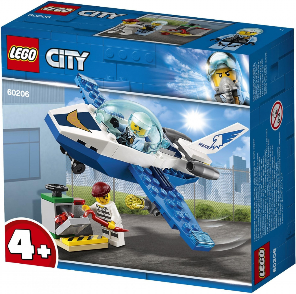 LEGO® City 60206 Hlídka Letecké policie od 200 Kč - Heureka.cz