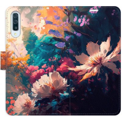 iSaprio Knížkové flip Samsung Galaxy A50 Spring Flowers – Zboží Živě