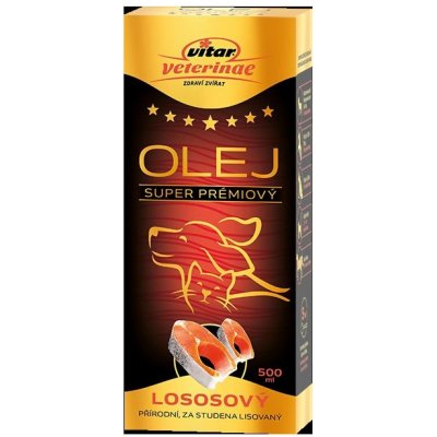 Vitar Veterinae Lososový olej 500 ml – Hledejceny.cz