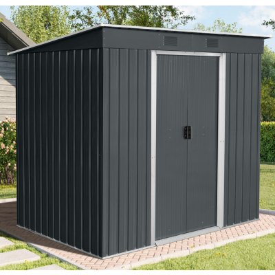 BestBerg ZD-67AW 4,3 m² 197 x 217 x 202 cm antracitbílá – Zbozi.Blesk.cz