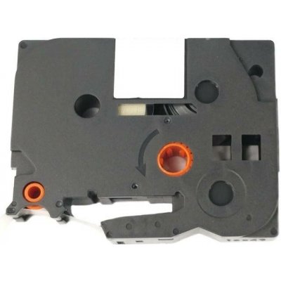 Páska - kompatibilní s BROTHER TZE-M931 - 12 mm x 8 m matná stříbrná - černý tisk – Hledejceny.cz
