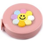 Svinovací metr s 3D obrázkem (150cm) varianta květina barva růžová – Hledejceny.cz