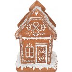 Vánoční perníková chaloupka s Led světýlky Gingerbread House 15*12*17cm 3*AAA Clayre & Eef – Hledejceny.cz