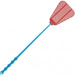 plácačka na mouchy lichoběžník plastová - mix barev – Zboží Dáma