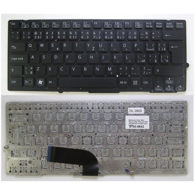 česká klávesnice Sony Vaio PCG-41216L PCG-4121GM VPCSB190X VPCSB VPC-SB2L1E černá CZ/SK