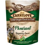 Carnilove Dog Pouch Paté Pheasant with Raspberry Leaves 300 g – Sleviste.cz