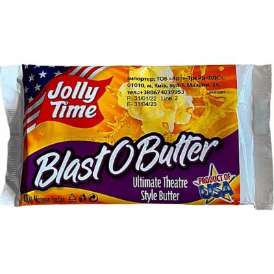 Jolly Time Popcorn Blast O Butter 100 g – Sleviste.cz