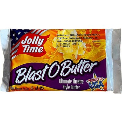 Jolly Time Popcorn Blast O Butter 100 g – Zbozi.Blesk.cz