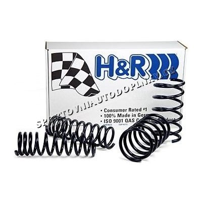 H&R sportovní snížené pružiny Mercedes Benz CLK W208 + AMG W202, CLK430, CLK55 AMG, C36 AMG, C43 AMG, od r. 97> , snížení 25mm