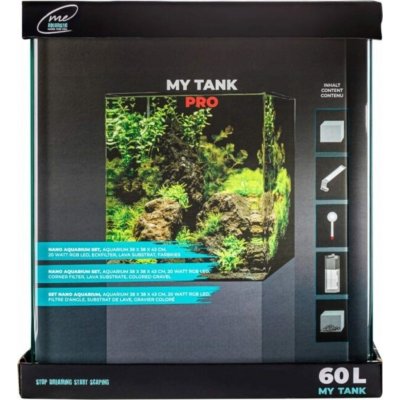 Me My Tank Pro Aquarium Set 60 l – Zboží Dáma