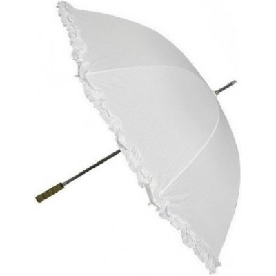 Svatební deštník bílý 98x120cm – Zbozi.Blesk.cz