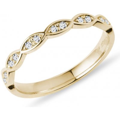 Klenota zlatý snubní prsten s diamanty k0749013 – Hledejceny.cz
