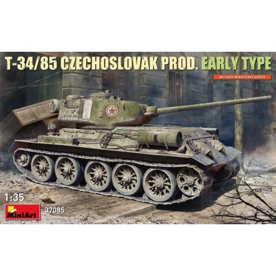 MiniArt T 34/85 Czechoslovak Prod. Early 6x camo 37085 1:35