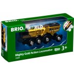 Brio 33630 Mohutná zlatá akční lokomotiva na baterie – Sleviste.cz