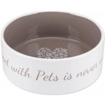 Trixie Pet´s home keramická Miska 1,4 l/20 cm – Zboží Dáma
