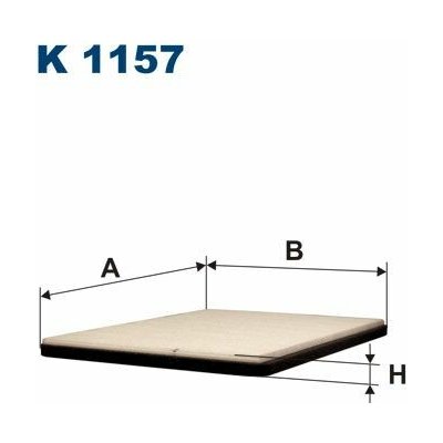 Filtr, vzduch v interiéru FILTRON K 1157 – Hledejceny.cz