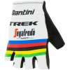 Rukavice na kolo Santini Trek Segafredo SF white/color-stripe