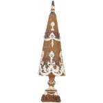 Clayre & Eef Dekorace perníkový stromek Gingerbread Tree - Ø 9*31 cm – Hledejceny.cz