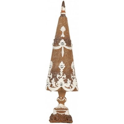 Clayre & Eef Dekorace perníkový stromek Gingerbread Tree - Ø 9*31 cm – Hledejceny.cz