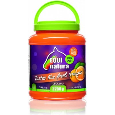 EQUINATURA Pamlsky pro koně oranges 2,25 kg – Zboží Dáma