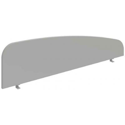 OFFICE PRO HOBIS stolový paraván na hranu stolu - PA 1600 H šedá – Sleviste.cz