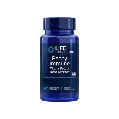 Life Extension Peony Immune 60 vegetariánská kapsle 600 mg – Zboží Mobilmania