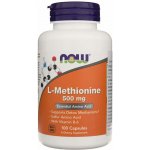 Now Foods Now L-Methionine 500 mg 100 rostlinných kapslí – Hledejceny.cz
