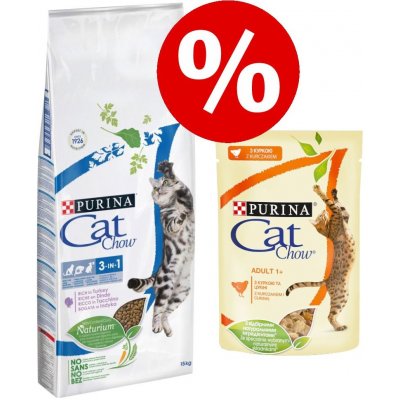 Cat Chow Special Care 3 v 1 s krocanem 15 kg – Zboží Mobilmania