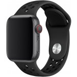 AW Sportovní řemínek na Apple Watch - Černý Šířka uchycení řemínku: 38/40/41mm, Délka řemínku: Dámský - S/M (12 - 18cm) Černý IR-AWSPRT31 – Zboží Mobilmania