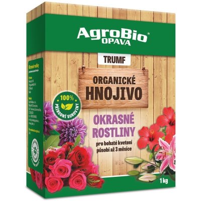 AgroBio Trumf Okrasné rostliny 1 kg – Zbozi.Blesk.cz