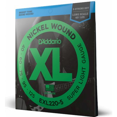 D'addario EXL220-5 – Zboží Dáma
