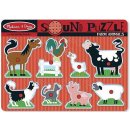 Melissa & Doug zvukové puzzle farma