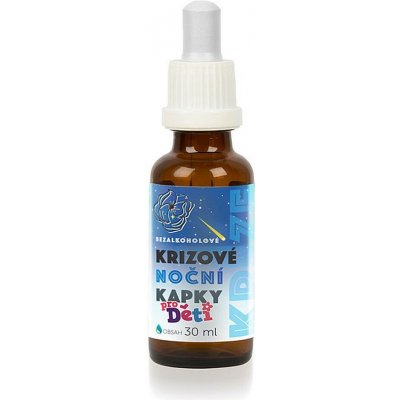 Bachovy květové esence Krizové kapky pro děti na noc 30 ml – Hledejceny.cz