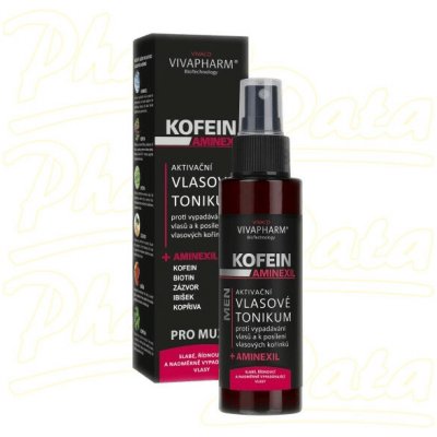 VIVAPHARM Kofein Aminexil vlasové tonikum MEN100ml – Hledejceny.cz