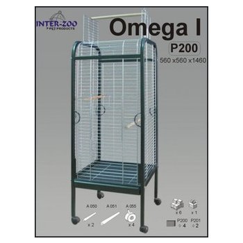 Inter-Zoo OMEGA I 56 x 56 x 146 cm/2 mm