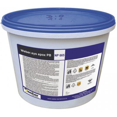 Weber Webersys Epox plastbeton přírodní 18,25 kg – Zbozi.Blesk.cz