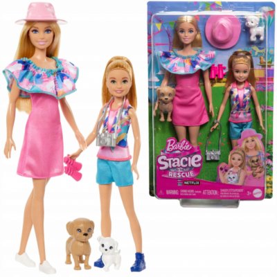 Barbie Stacie a Barbie 2-balení panenek HRM09 – Zboží Dáma