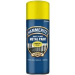 Hammerite přímo na rez hladký sprej žlutý 400 ml – Sleviste.cz