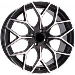 Racing Line B1449 7,5x17 3x112 ET25 matt black polished – Sleviste.cz